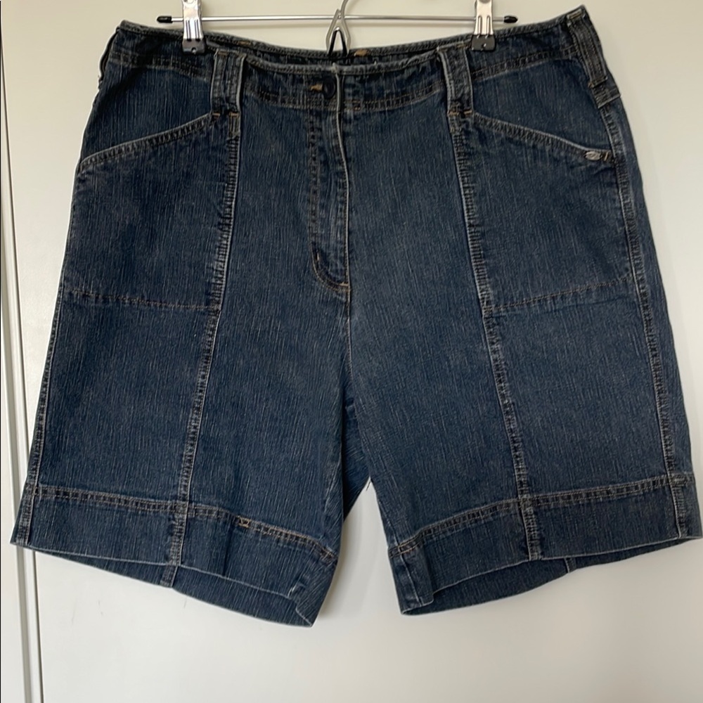 💫Vintage Denim Long Jean Shorts Size 16
